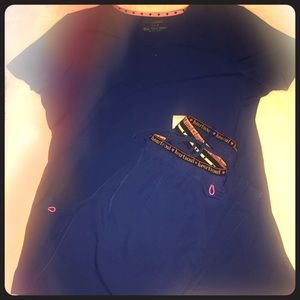 Heart & Soul Scrubs, top and bottom MEDIUM